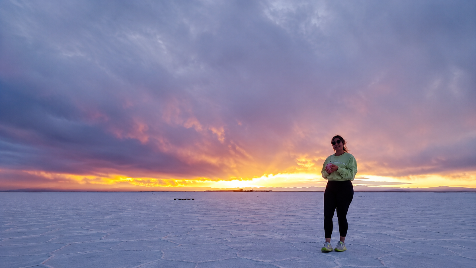 Atardecer en Salinas Grandes
