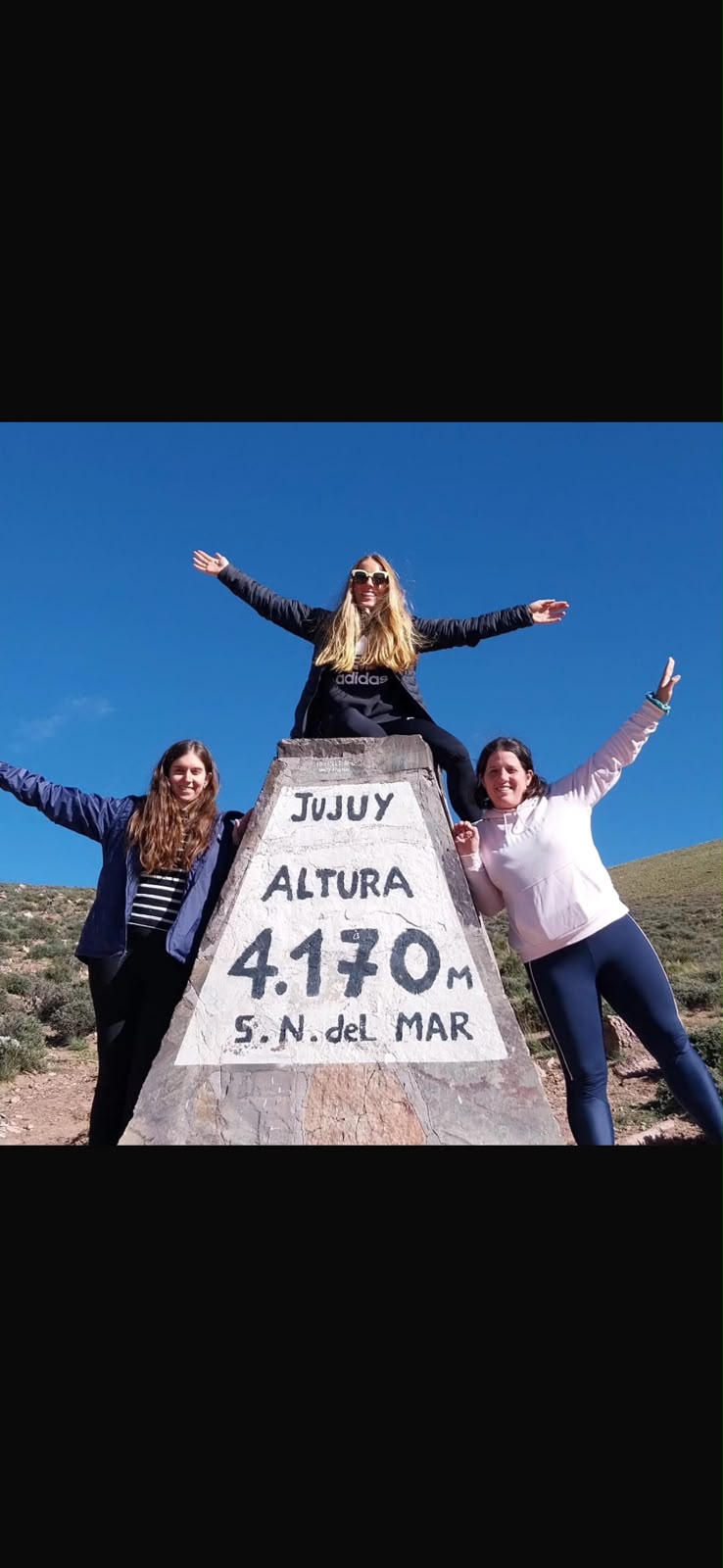 Altura máxima 4170 metros