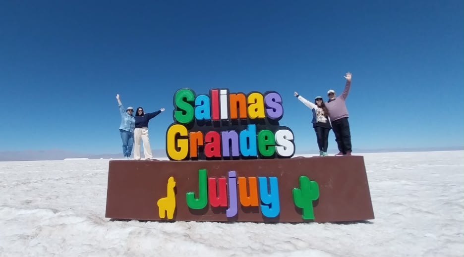 Paisaje de Salinas Grandes